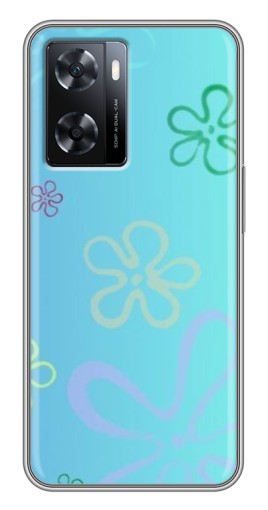 Силиконовый чехол с изображением "Фон" для Oppo a57s