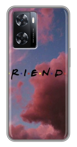 Силиконовый чехол с изображением "Friends" для Oppo a57s
