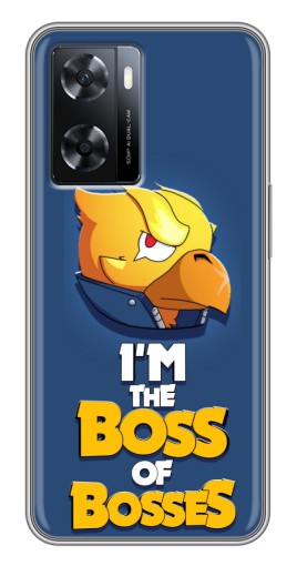 Чехол с печатью "Gold Boss" для Oppo a57s