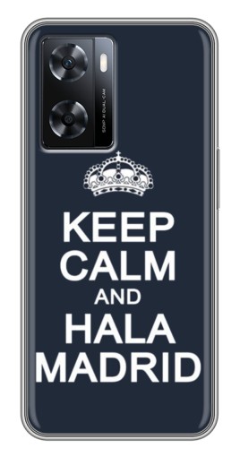 Чехол с картинкой "Hala Madrid" для Oppo a57s