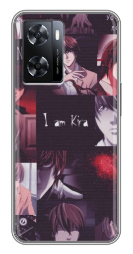 Чехол с печатью "I am Kira" для Oppo a57s