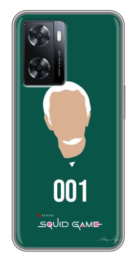 Чехол с картинкой "Игрок 001" для Oppo a57s