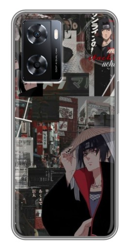 Чехол с принтом "Итачи комиксы" для Oppo a57s