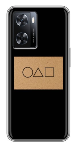 Чехол с печатью "Карточка Кальмара" для Oppo a57s