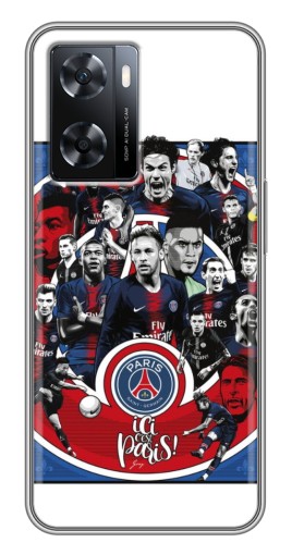 Чехол с картинкой "Команда PSG" для Oppo a57s