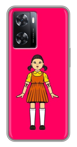 Силиконовый чехол с изображением "Кукла" для Oppo a57s
