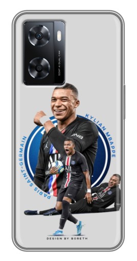 Чехол с картинкой "Kylian Mbappe" для Oppo a57s