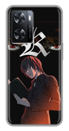 Чехол с печатью "Лайт Ягами Death Note" для Oppo a57s