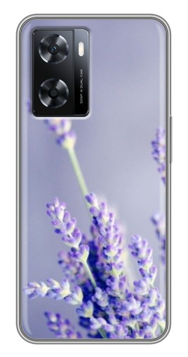 Силиконовый чехол с изображением "Лаванда вблизи" для Oppo a57s