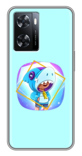 Чехол с печатью "Леон Акула" для Oppo a57s