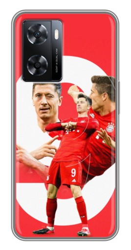 Чехол с принтом "Левандовски" для Oppo a57s