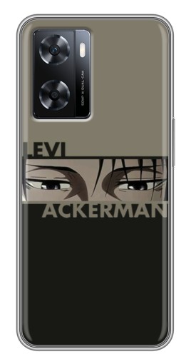 Чехол с печатью "Levi Anime" для Oppo a57s