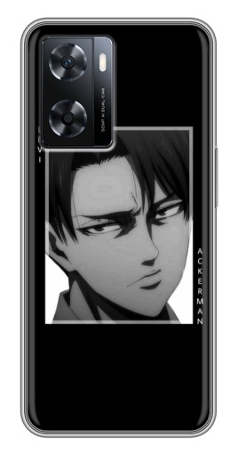 Чехол с принтом "Леви в рамке" для Oppo a57s