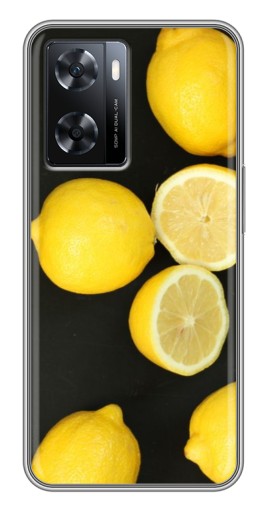 Чехол с принтом "Лимонный стиль" для Oppo a57s