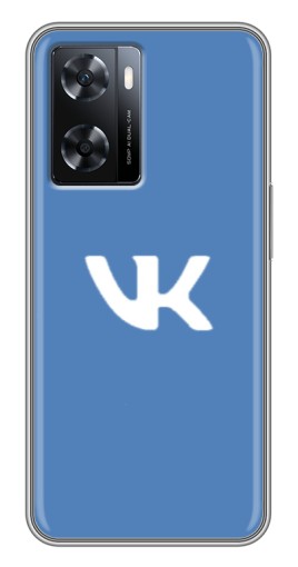 Чехол с печатью "Лого ВК" для Oppo a57s