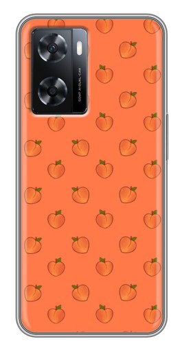 Силиконовый чехол с изображением "Маленькие персики" для Oppo a57s