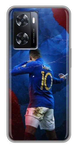 Чехол с принтом "Мбаппе в Франции" для Oppo a57s