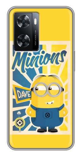 Чехол с принтом "Minions" для Oppo a57s