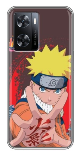 Чехол с картинкой "Naruto атакует" для Oppo a57s