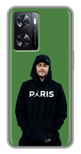 Силиконовый чехол с изображением "Неймар Paris" для Oppo a57s