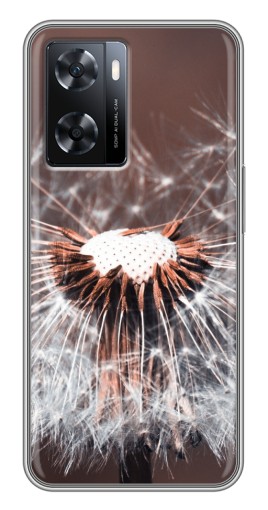 Чехол с печатью "Одуванчик вблизи" для Oppo a57s