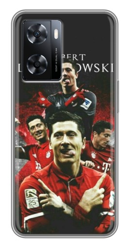 Чехол с принтом "Польский футболист" для Oppo a57s