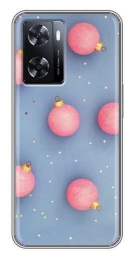 Чехол с печатью "Розовые шары" для Oppo a57s