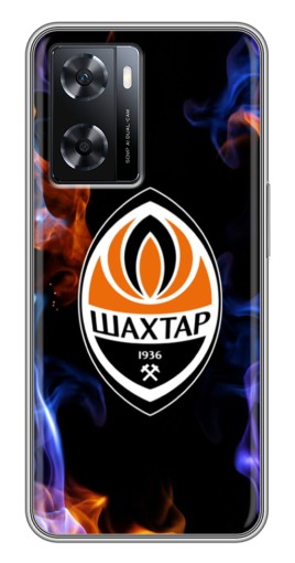 Чехол с печатью "Шахтер в огне" для Oppo a57s