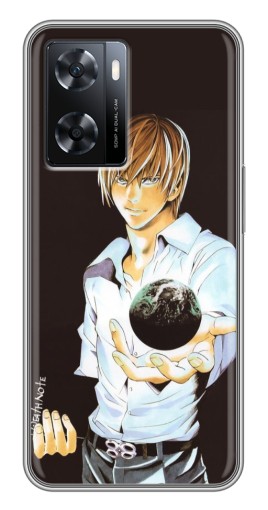 Чехол с картинкой "Стильный Лайт Ягами" для Oppo a57s