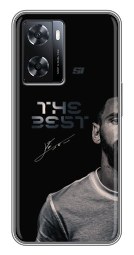Силиконовый чехол с изображением "The Best Messi" для Oppo a57s