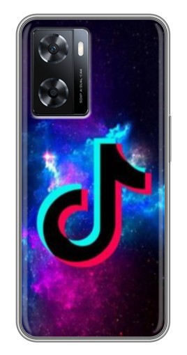 Чехол с принтом "ТикТок в космосе" для Oppo a57s