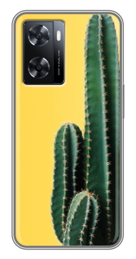 Чехол с картинкой "Яркий кактус" для Oppo a57s