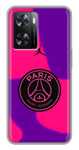 Чехол с печатью "Яркий лого PSG" для Oppo a57s