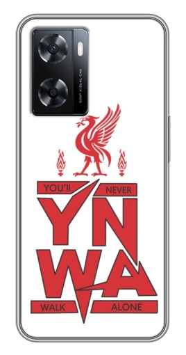 Чехол с принтом "YNWA" для Oppo a57s