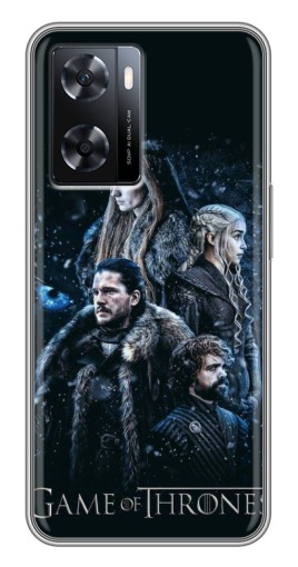 Чехол с принтом "Зима близко" для Oppo a57s