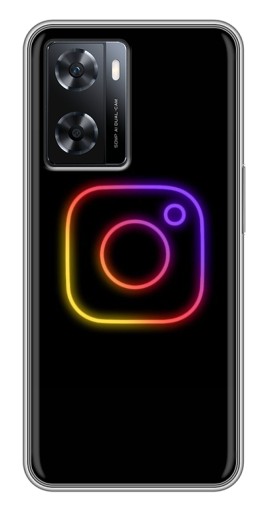 Чехол с картинкой "Значок Инсты" для Oppo a57s