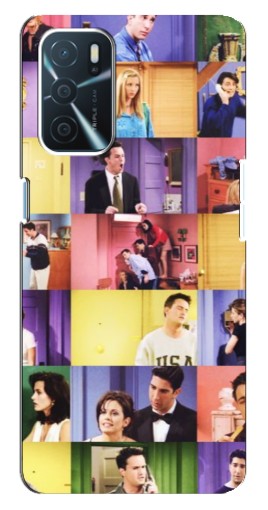 Чехол с принтом "Актеры Друзья" для Oppo a54s