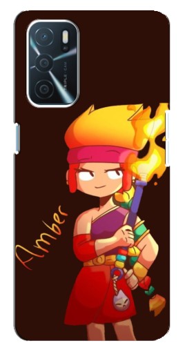 Чехол с печатью "Amber с факелом" для Oppo a54s