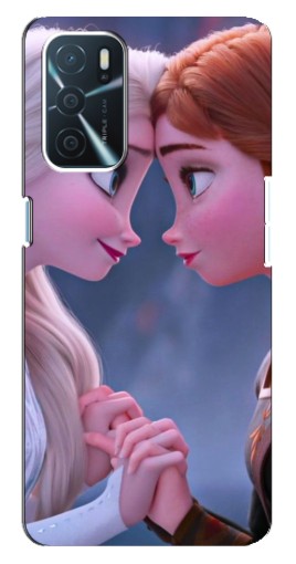 Чехол с картинкой "Анна и Ельза" для Oppo a54s