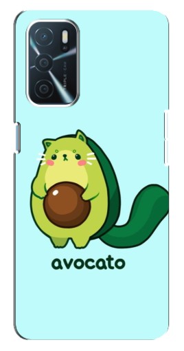 Силиконовый чехол с изображением "Avocato" для Oppo a54s