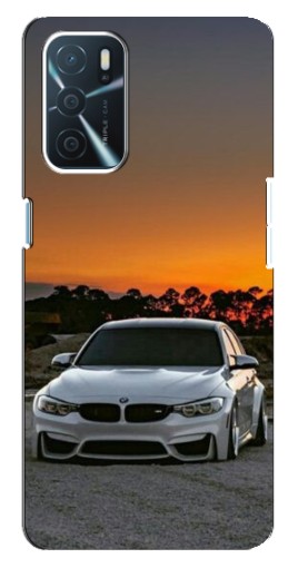 Чехол с принтом "BMW белая" для Oppo a54s