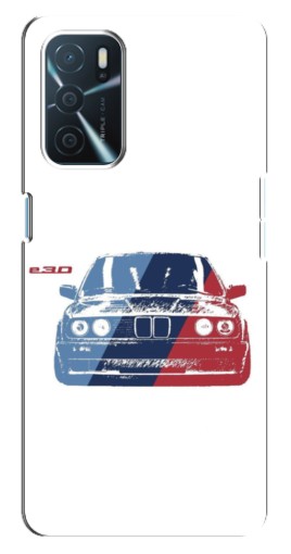 Силиконовый чехол с изображением "BMW e30" для Oppo a54s