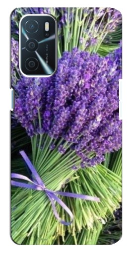 Чехол с печатью "Букет лаванды" для Oppo a54s