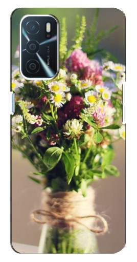 Чехол с картинкой "Букет полевых цветов" для Oppo a54s