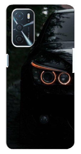 Чехол с картинкой "Черный БМВ" для Oppo a54s