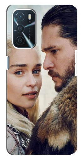 Чехол с картинкой "Дейнерис и Сноу" для Oppo a54s