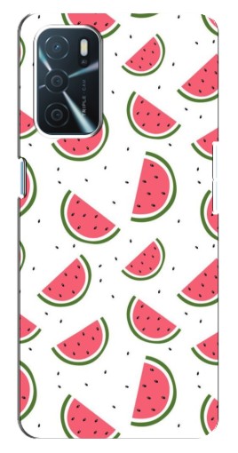 Силиконовый чехол с изображением "Дольки арбуза" для Oppo a54s