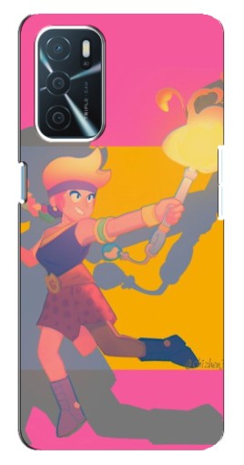 Чехол с картинкой "Эмбер бравл старс" для Oppo a54s