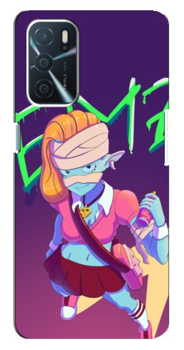 Силиконовый чехол с изображением "EMZ модная" для Oppo a54s