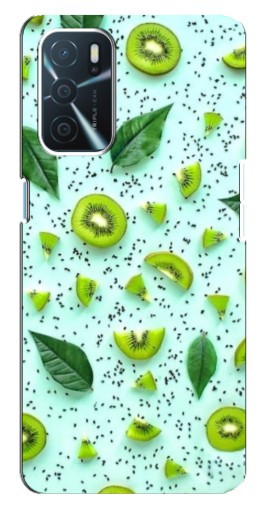 Чехол с печатью "Фон киви" для Oppo a54s